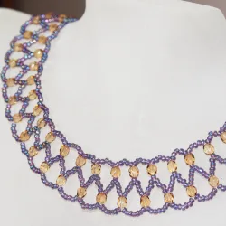 Necklace - Dentelle Adleigh - Necklace - Laiton bronze